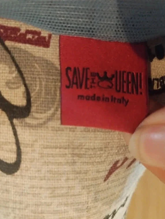 Grijs/blauwe jurk/tuniek, Save the queen, T42 – photo 9
